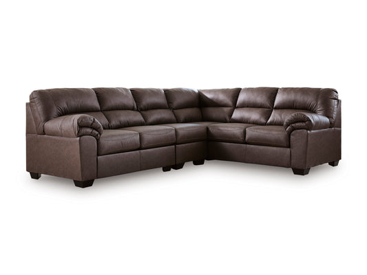 Whitlock 3-Piece Right-Facing Sectional Umber