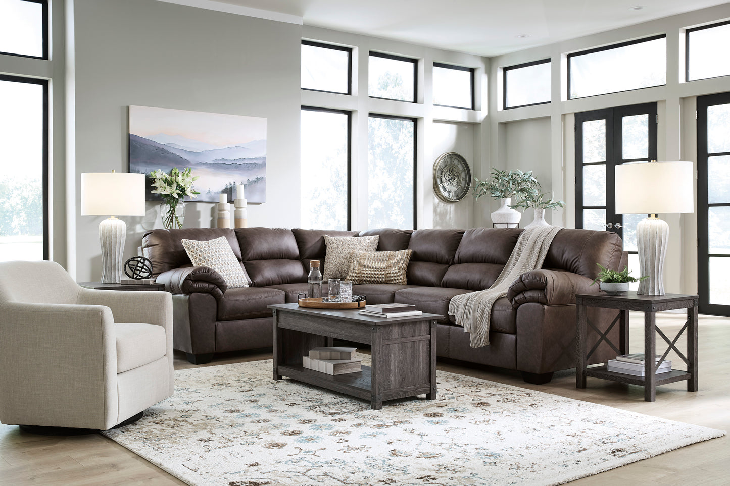 Whitlock 3-Piece Left-Facing Sectional