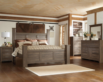 Juararo California King Poster Bed