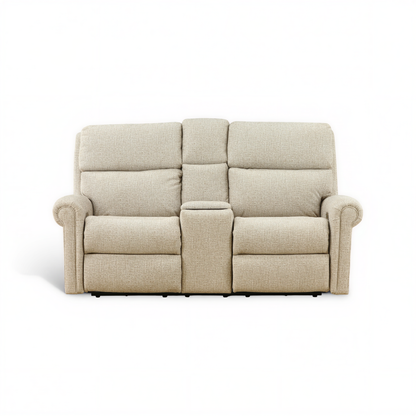 Flexsteel Jetsyn Power Reclining Console Loveseat
