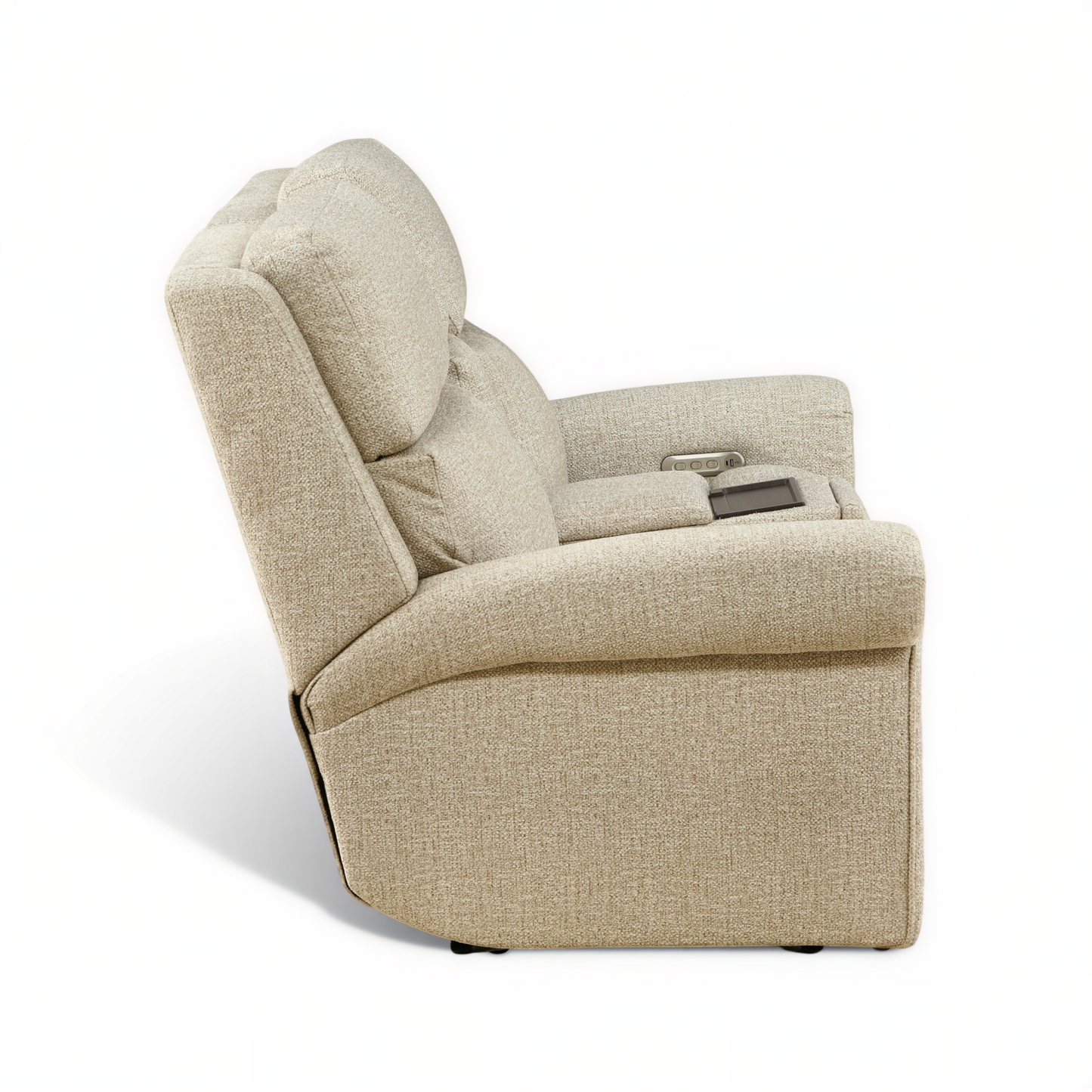 Flexsteel Jetsyn Power Reclining Console Loveseat