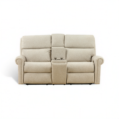Flexsteel Jetsyn Power Reclining Console Loveseat