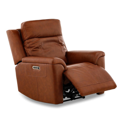 Adrian Leather Power Recliner