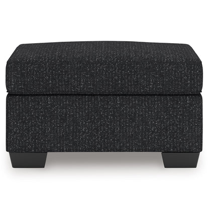 Jasmine Peaks Ottoman