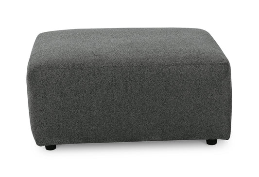 Edenfield Oversized Accent Ottoman Charcoal