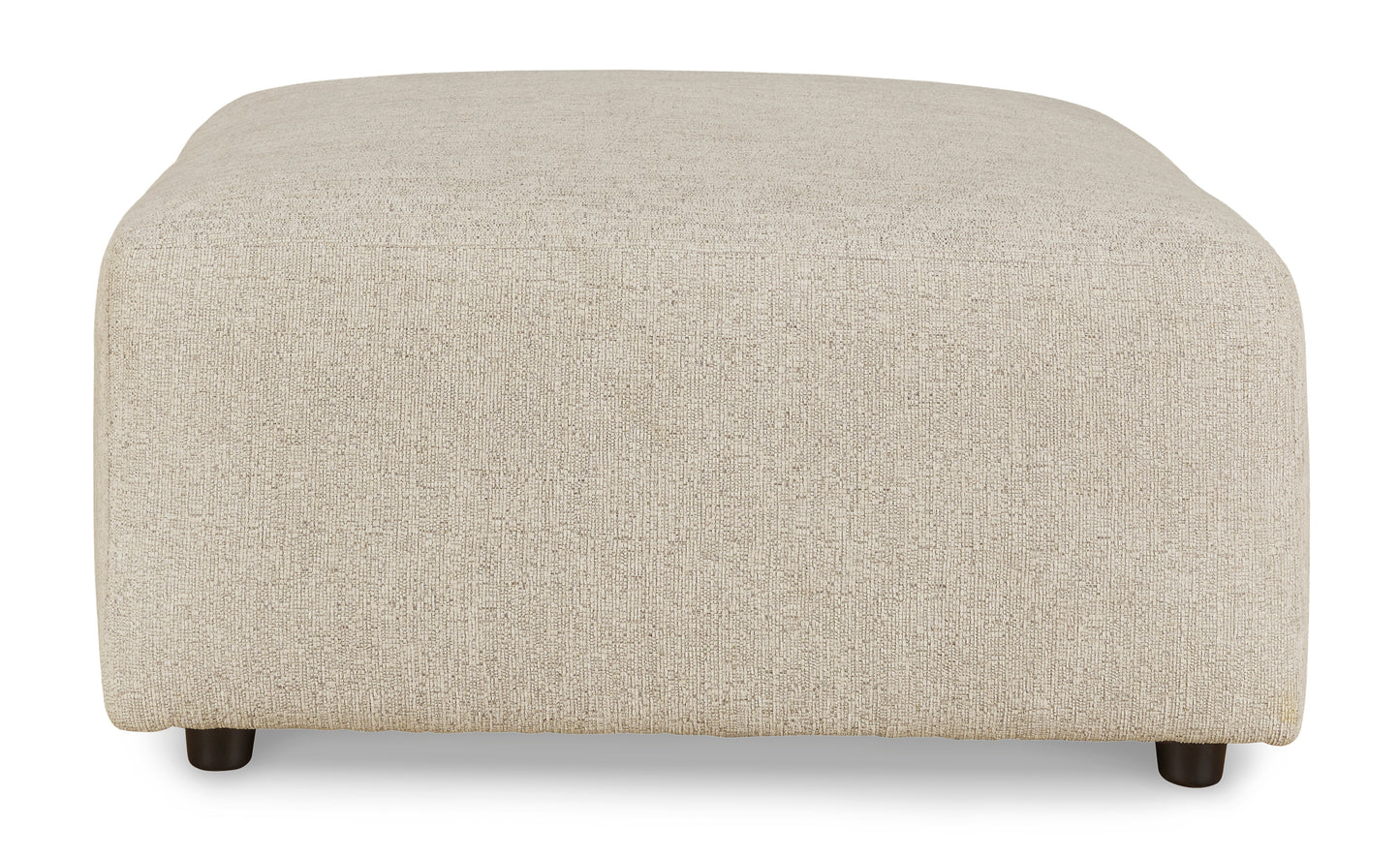 Edenfield Oversized Accent Ottoman Linen