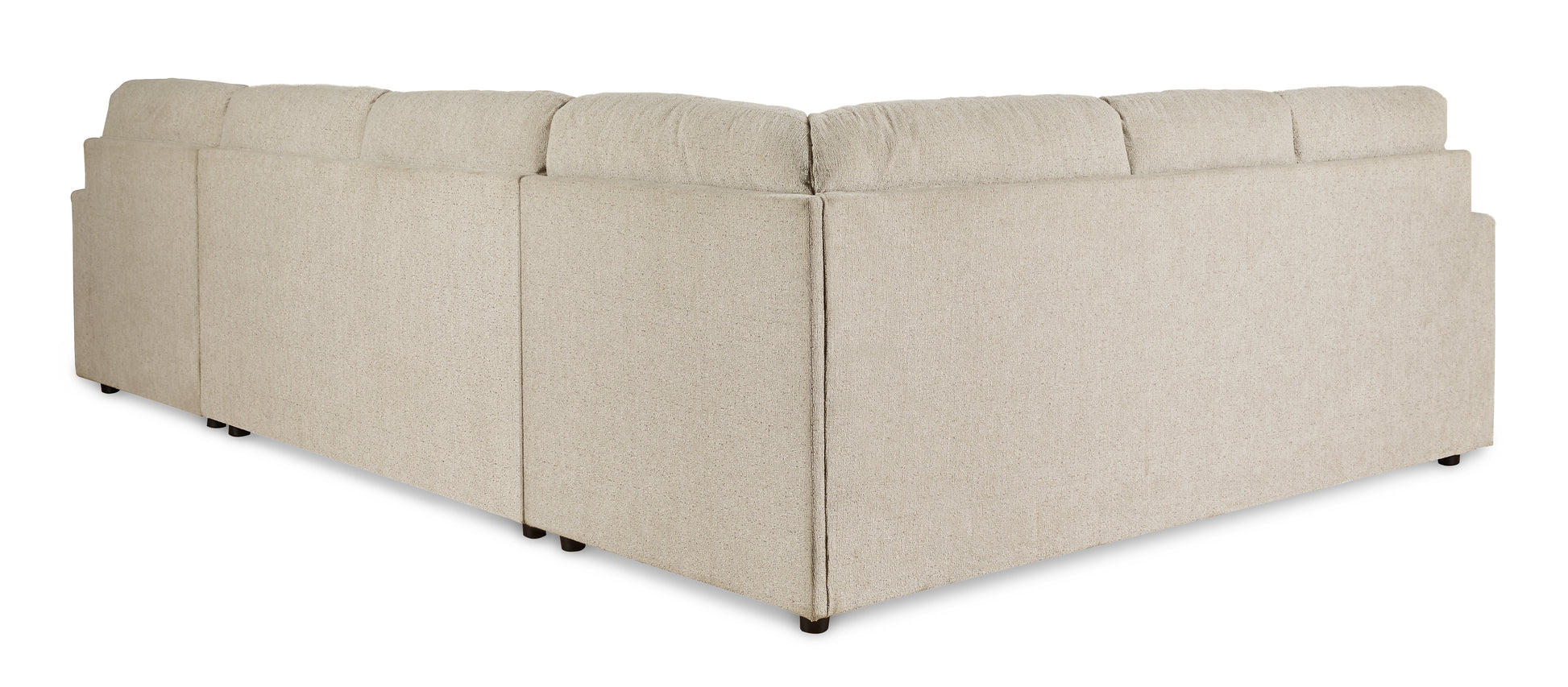 Edenfield 3-Piece Linen Sectional with Chaise