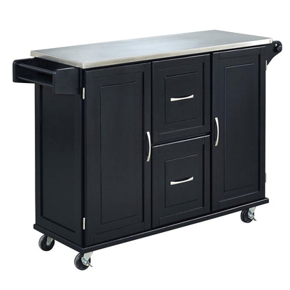 Dolly Madison 2 Drawer Kitchen Cart