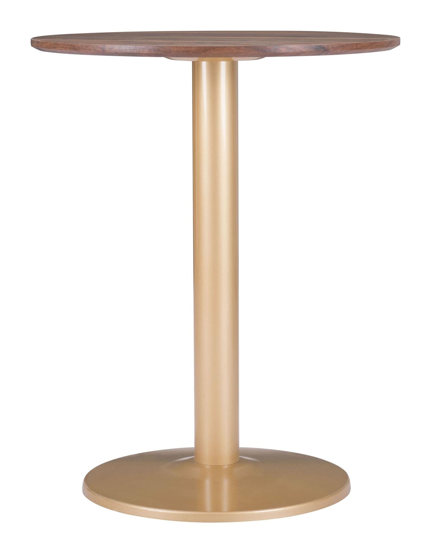 Alto Bistro Table Brown & Gold