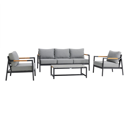 Royal 4-Piece Outdoor Seating Set with Cushions