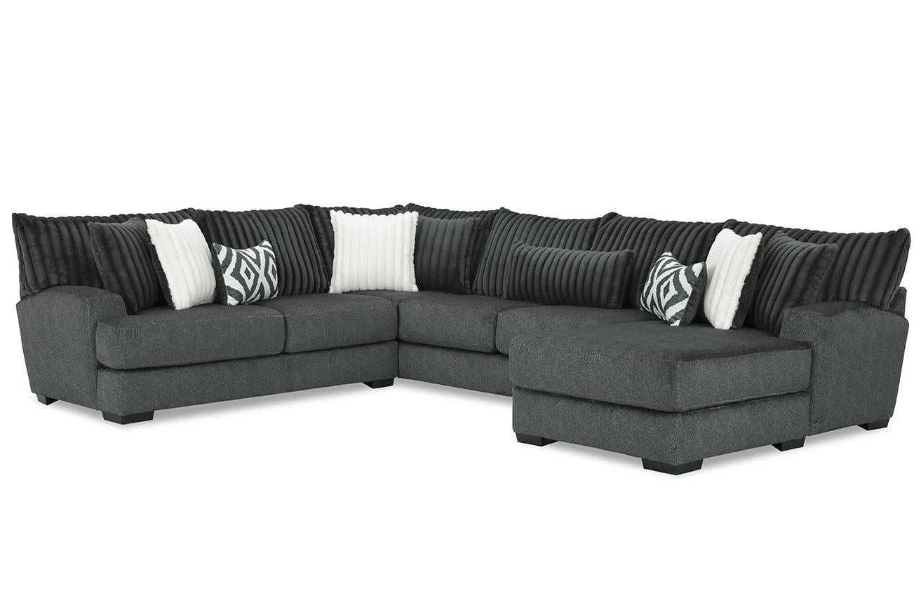 Avelina 3-Piece Right-Facing Sectional Chaise