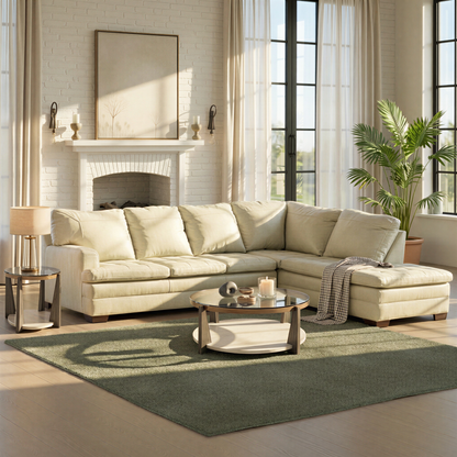Callahan 2-Piece Leather Sectional