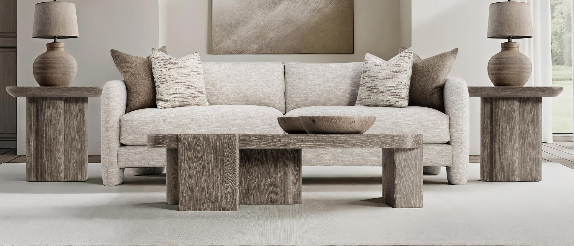 Monolith Square End Table