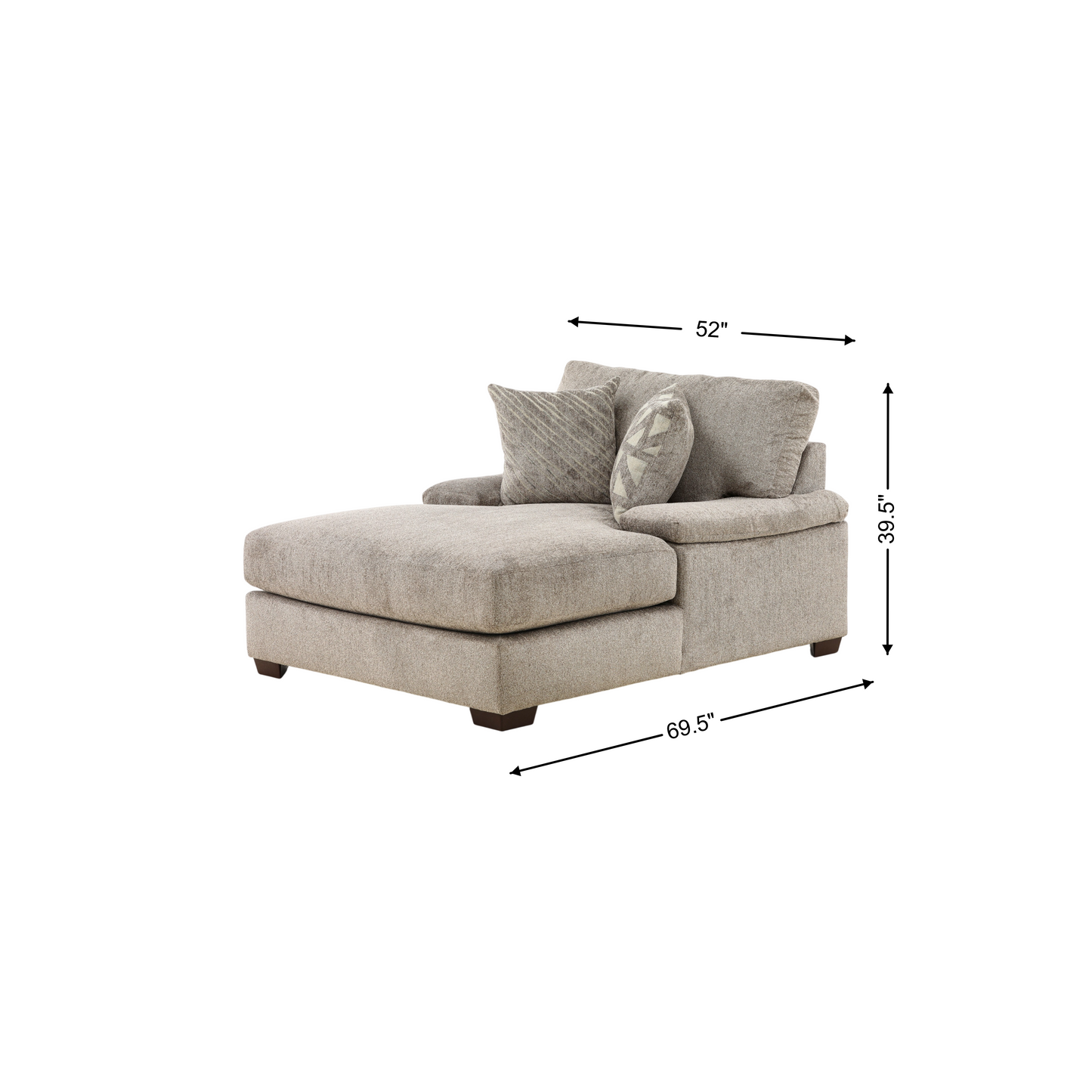 Auden Double Chaise