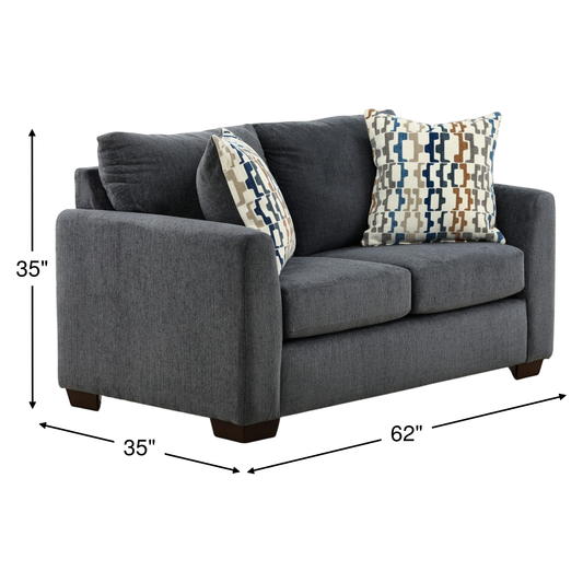Freeman Loveseat - alternate view