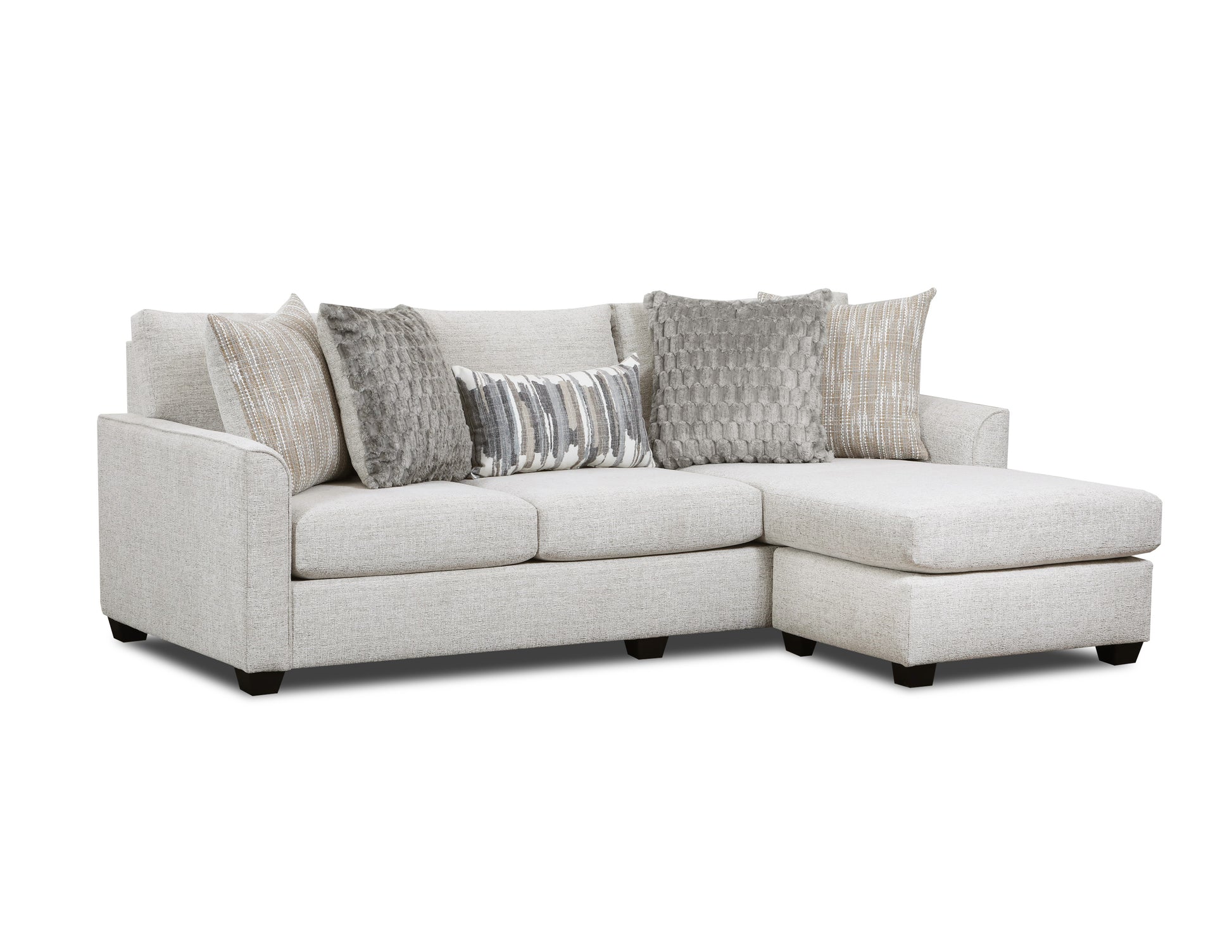 Forte Sofa Chaise with Drop-Down Table