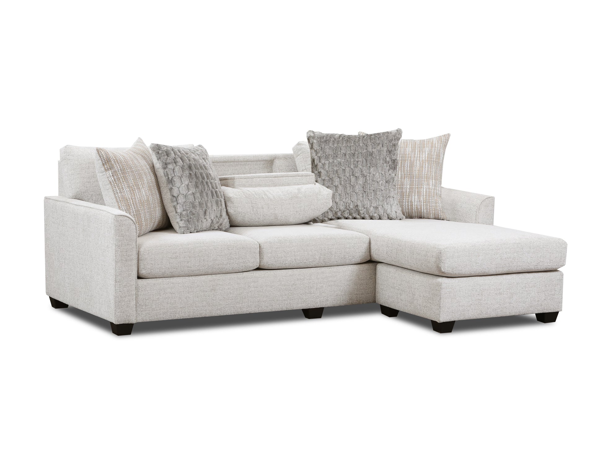 Forte Sofa Chaise with Drop-Down Table