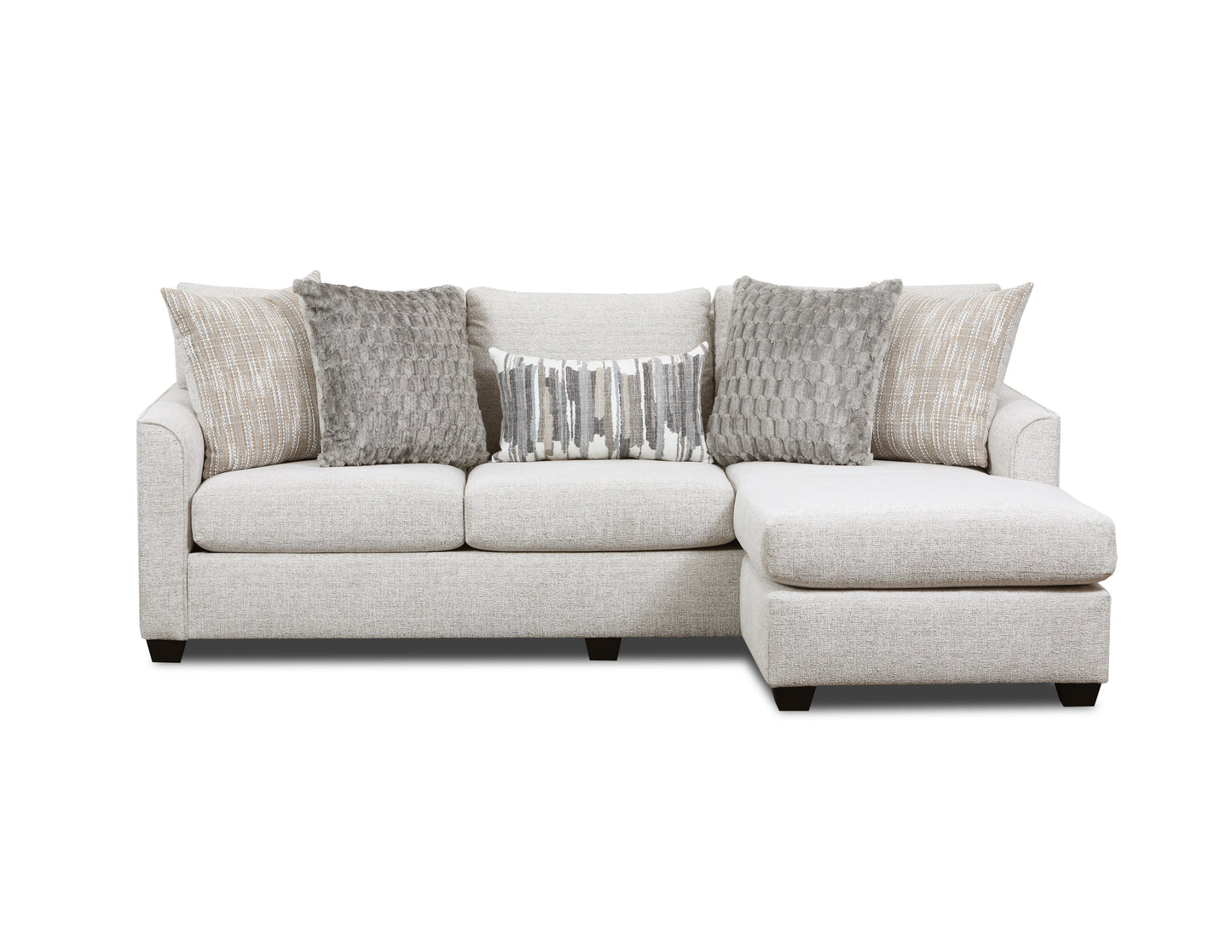 Forte Sofa Chaise with Drop-Down Table