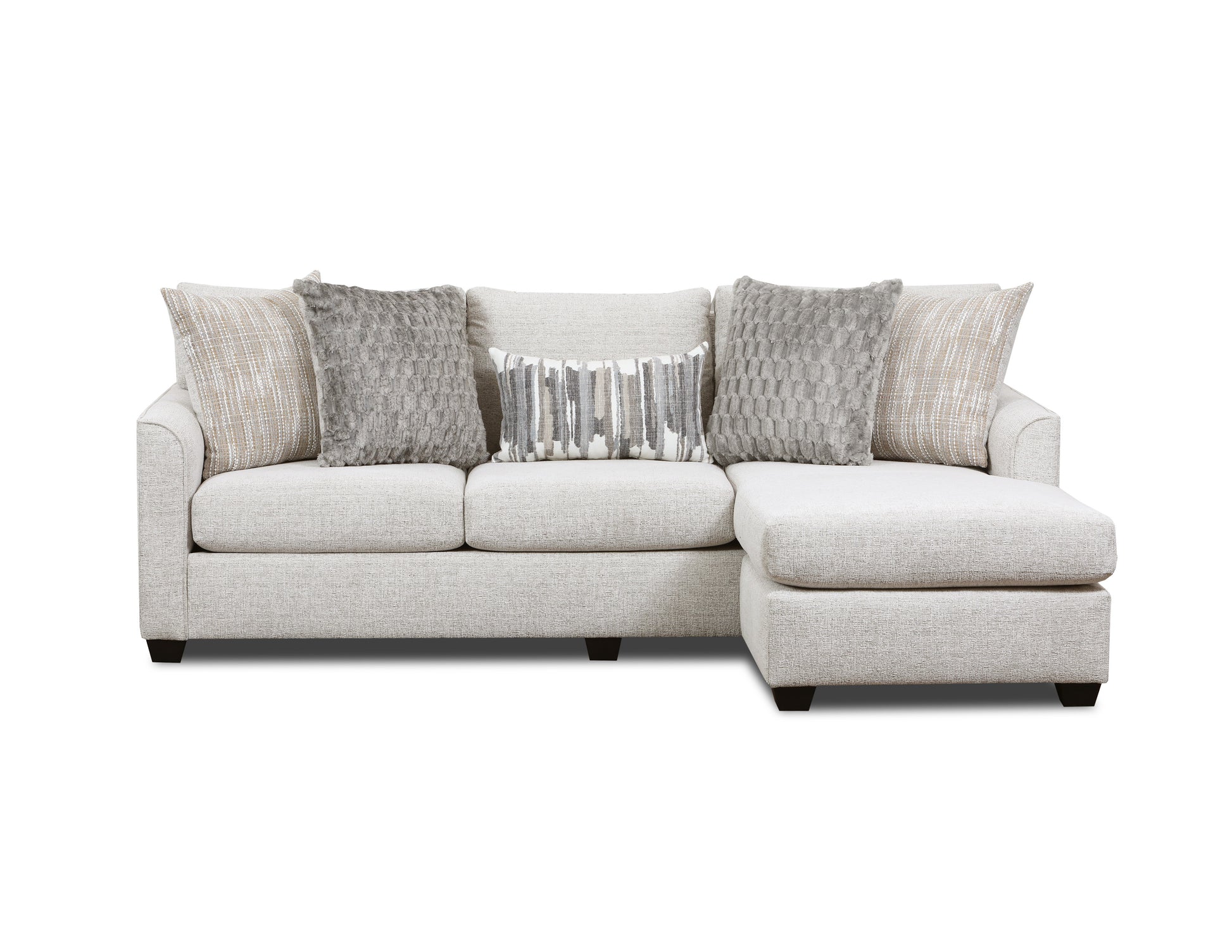 Forte Sofa Chaise with Drop-Down Table