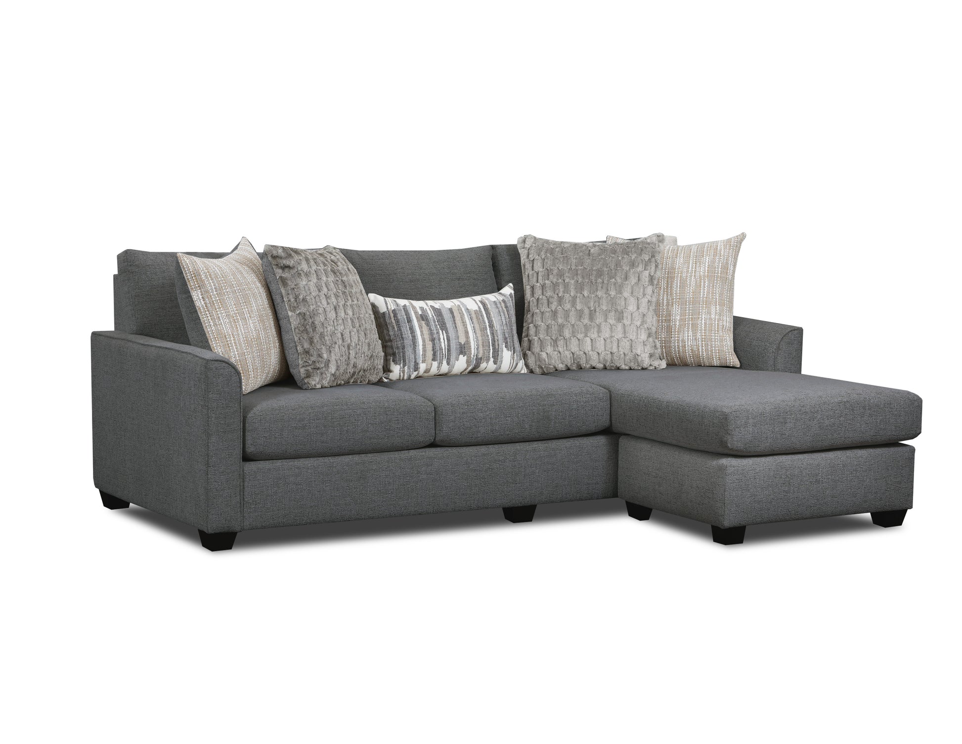 Forte Sofa Chaise with Drop-Down Table
