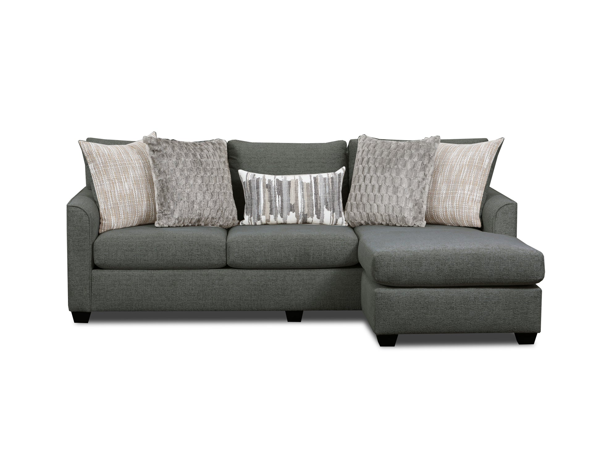 Forte Sofa Chaise with Drop-Down Table