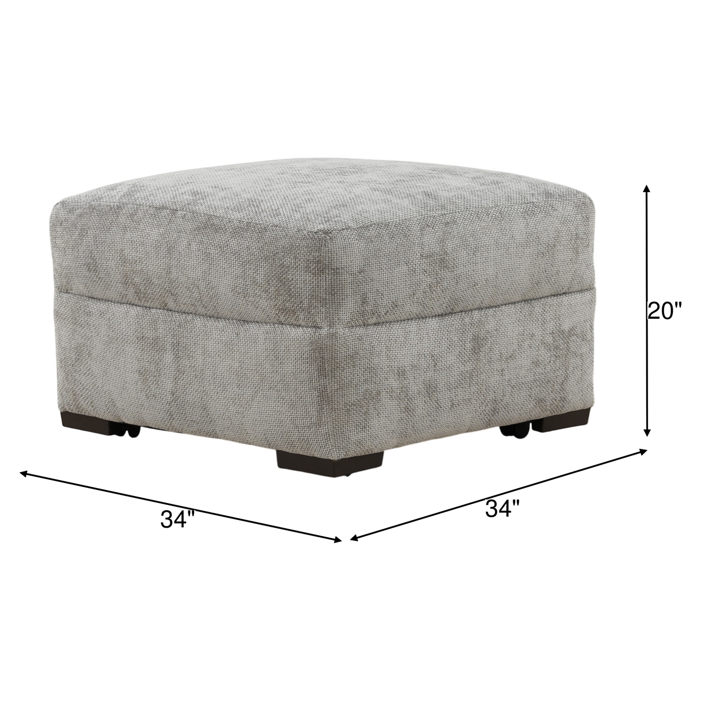 Jacqueline Oversized Ottoman