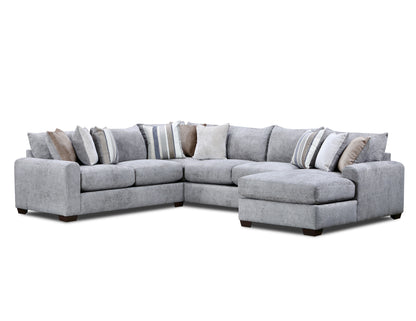 Jacqueline 3-Piece Sectional Chaise