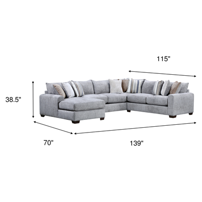 3 pc lsf chaise sectional