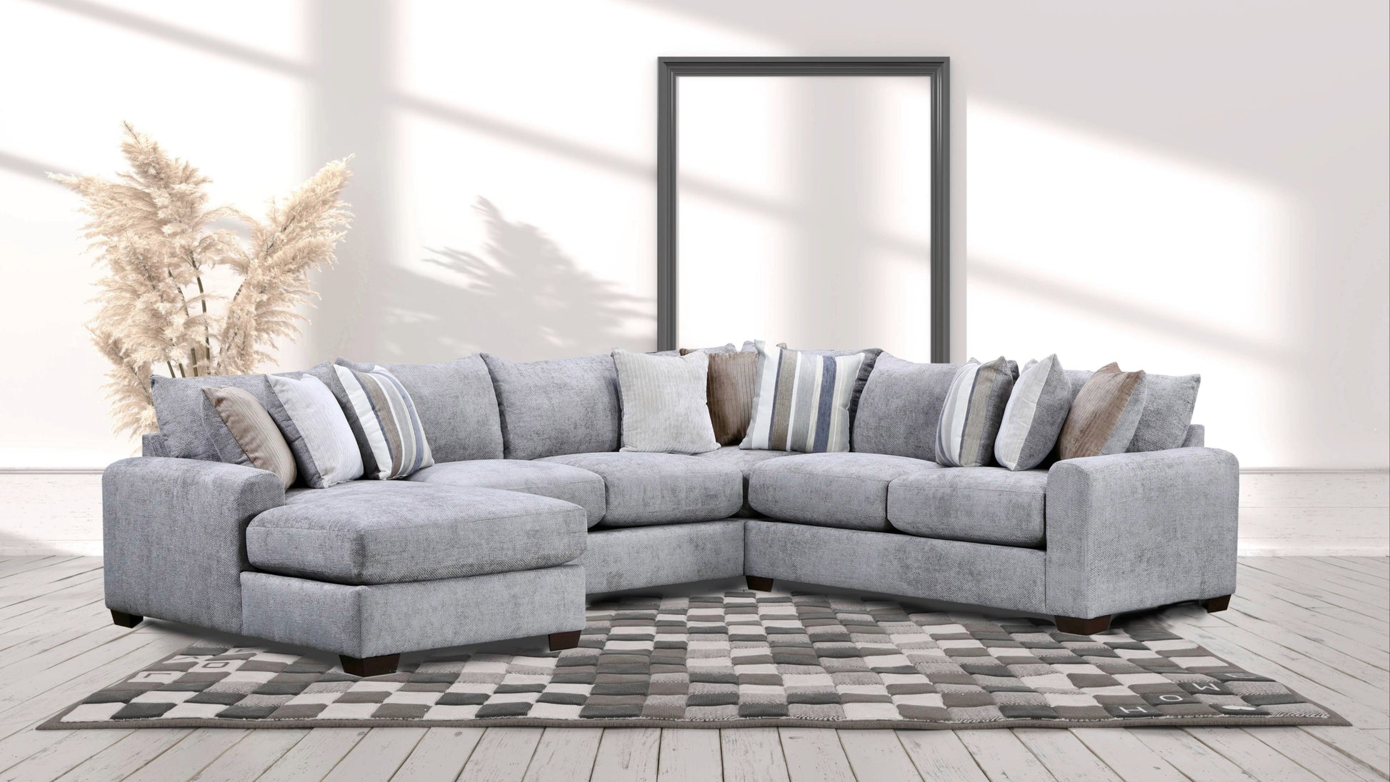 3 pc lsf chaise sectional