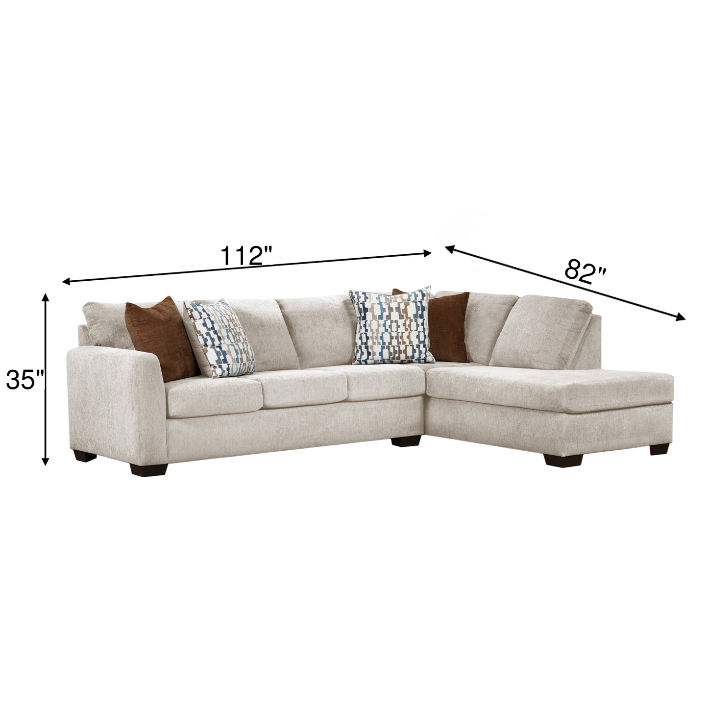Freeman 2-Piece Sectional Chaise