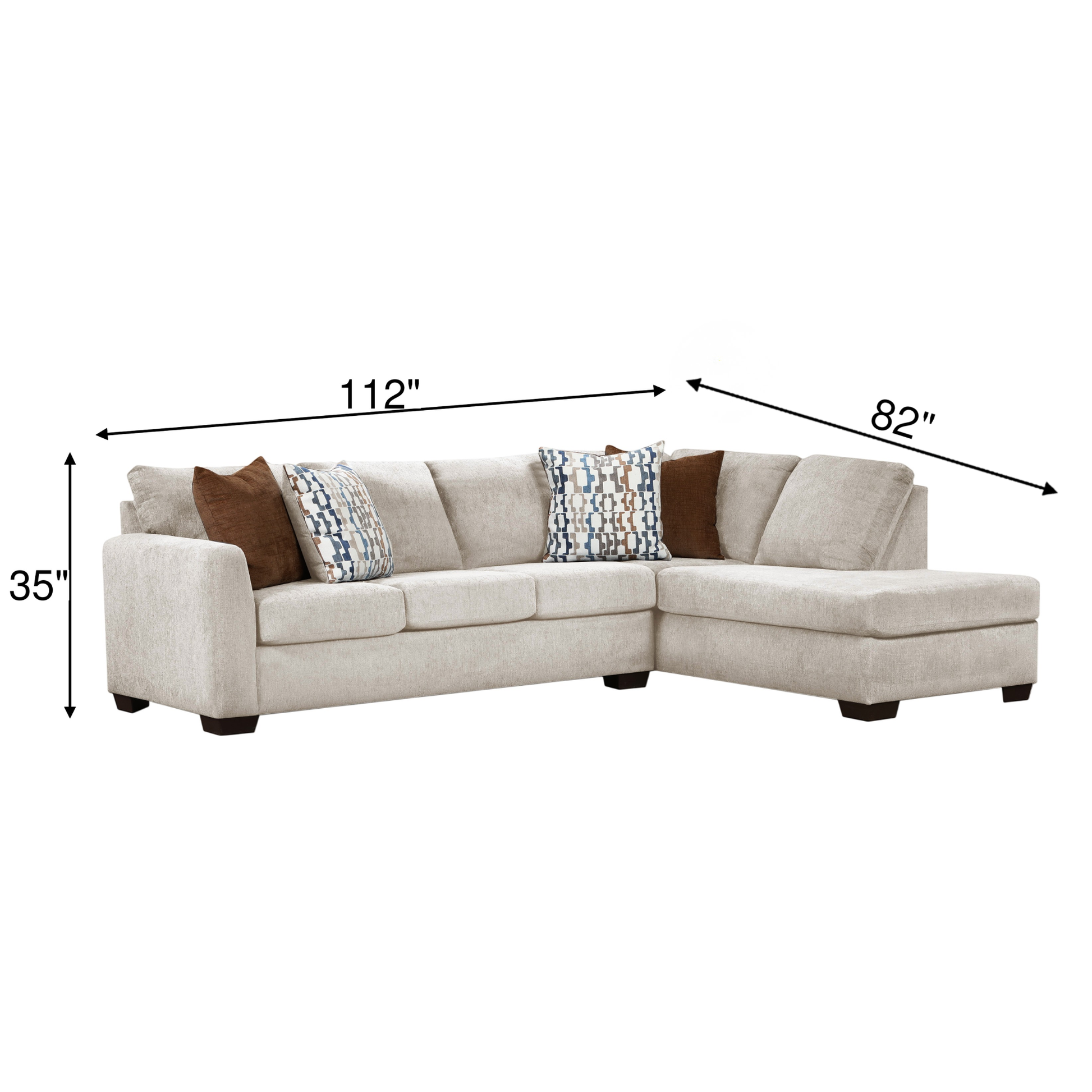 Freeman 2-Piece Sectional Chaise