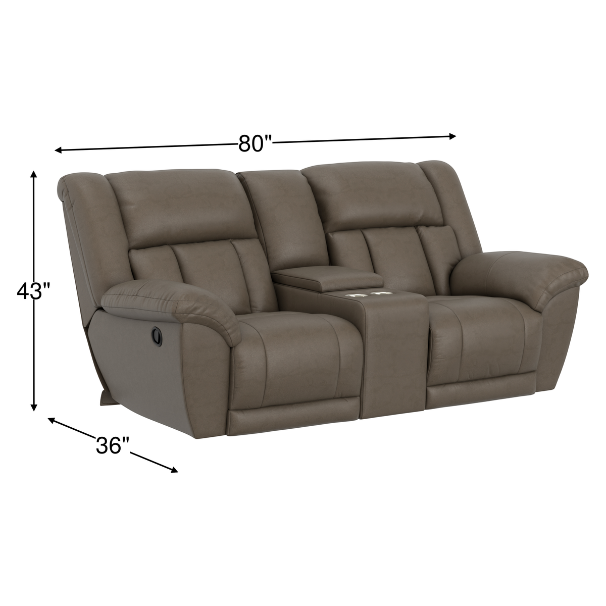 Hugo Reclining Loveseat