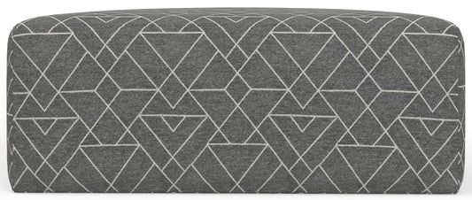 Ever Cocktail Ottoman Zinc