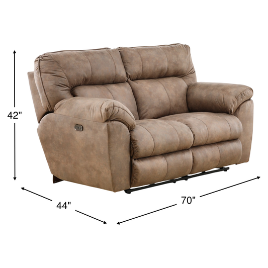 Adeline Power Reclining Loveseat - alternate view