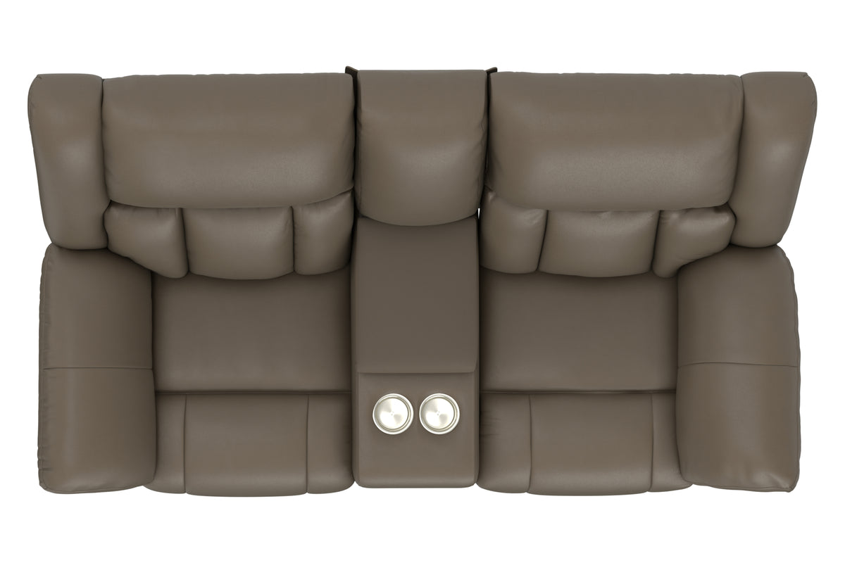 Hugo Power Reclining Console Loveseat