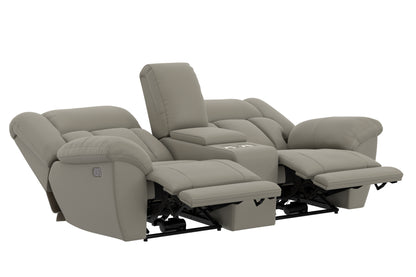 Hugo Power Reclining Console Loveseat
