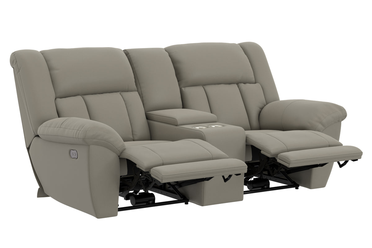 Hugo Power Reclining Console Loveseat