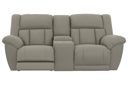 Hugo Power Reclining Console Loveseat