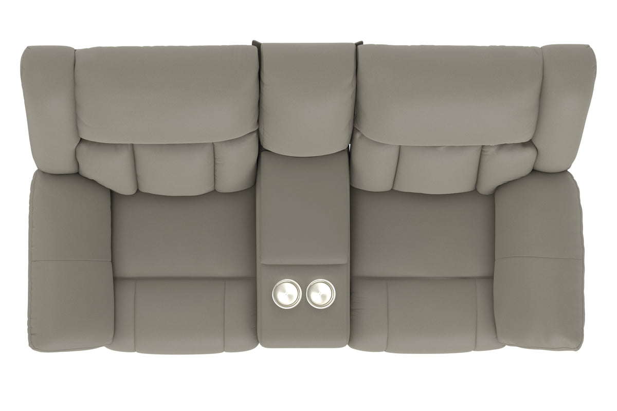 Hugo Power Reclining Console Loveseat