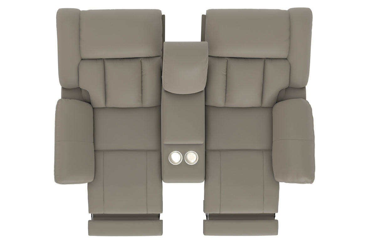 Hugo Power Reclining Console Loveseat