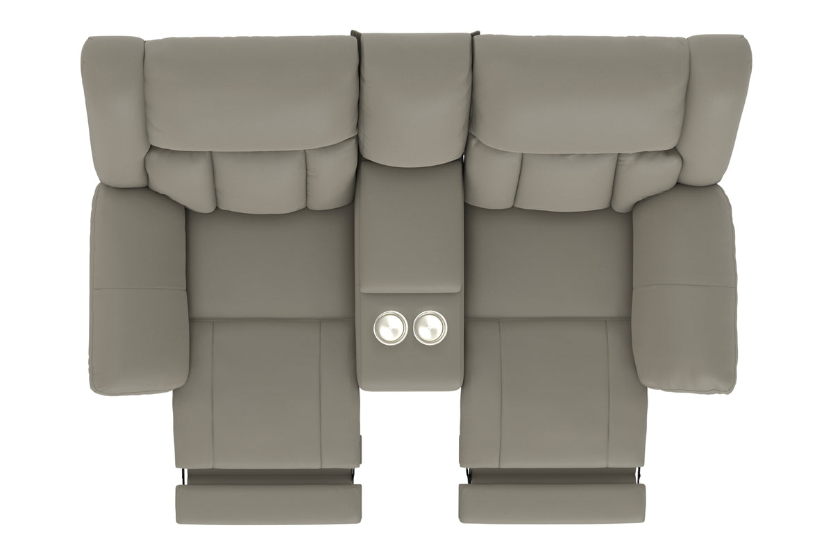 Hugo Power Reclining Console Loveseat