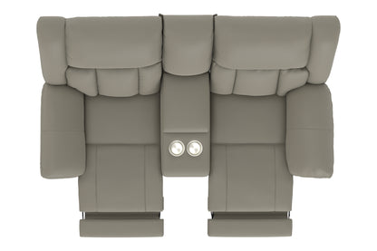Hugo Power Reclining Console Loveseat