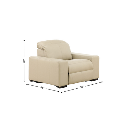 Evren Power Leather Recliner