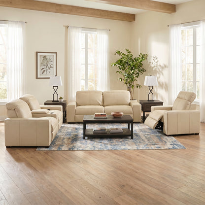 Evren Power Leather Recliner