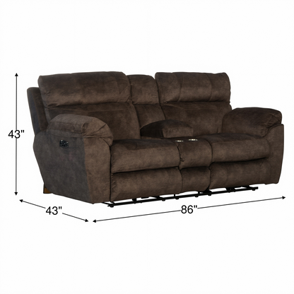Harris Triple Power Console Loveseat