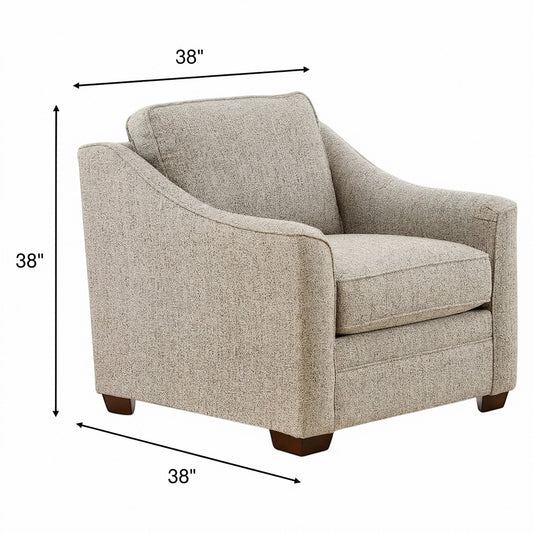 Chaplin-II Blend down chair - alternate view