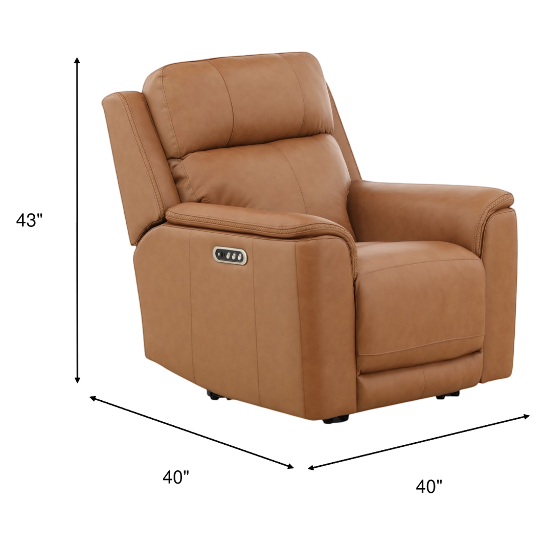 Samarah Leather Power Recliner