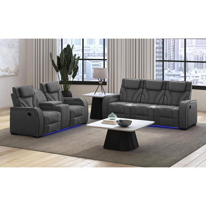 Morgan Reclining Sofa with Drop-Down Table