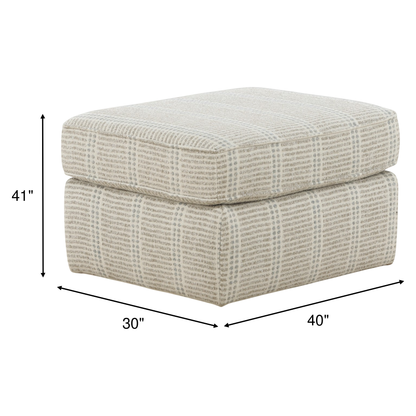 Nessa Gliding Ottoman