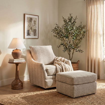 Nessa Gliding Ottoman